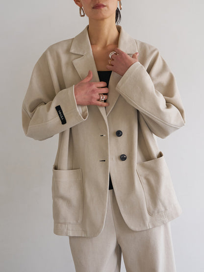 【予約販売】YENN FADED JERSEY JACKET Y263-41091