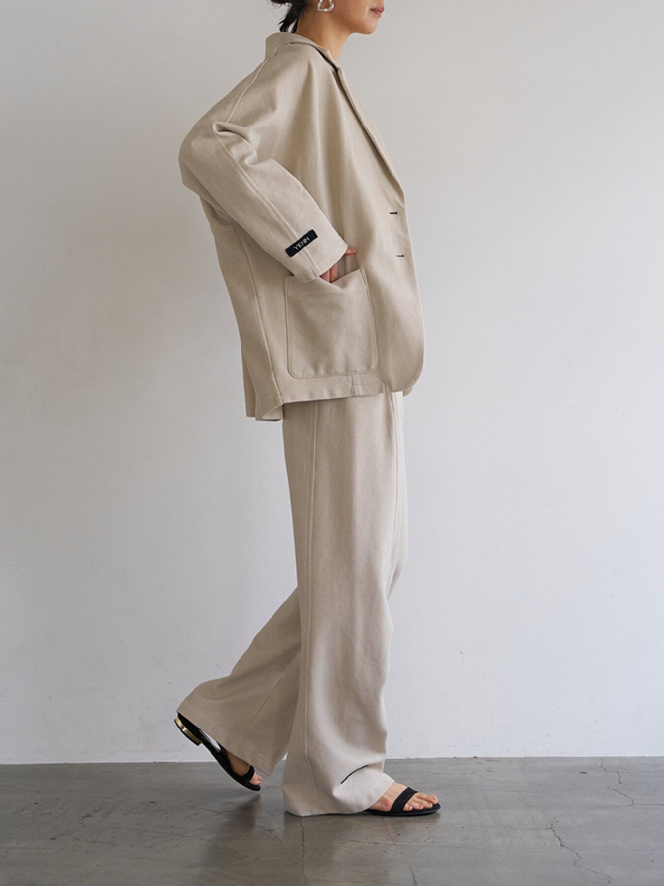 【予約販売】YENN FADED JERSEY JACKET Y263-41091