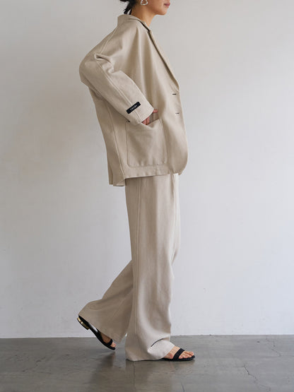 【予約販売】YENN FADED JERSEY JACKET Y263-41091