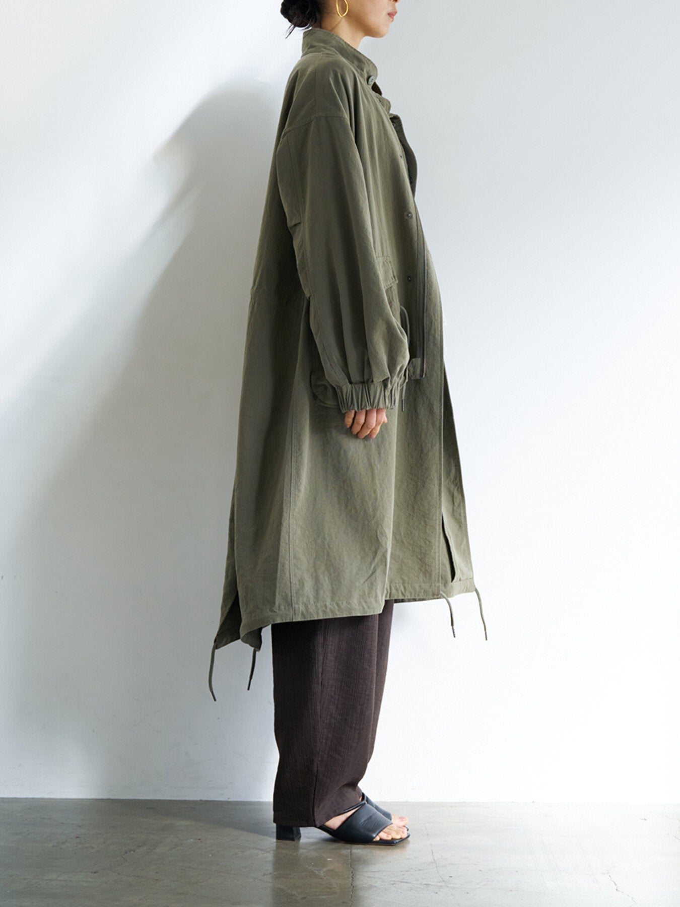 【予約販売】YENN WASHED LONG COAT Y263-42090