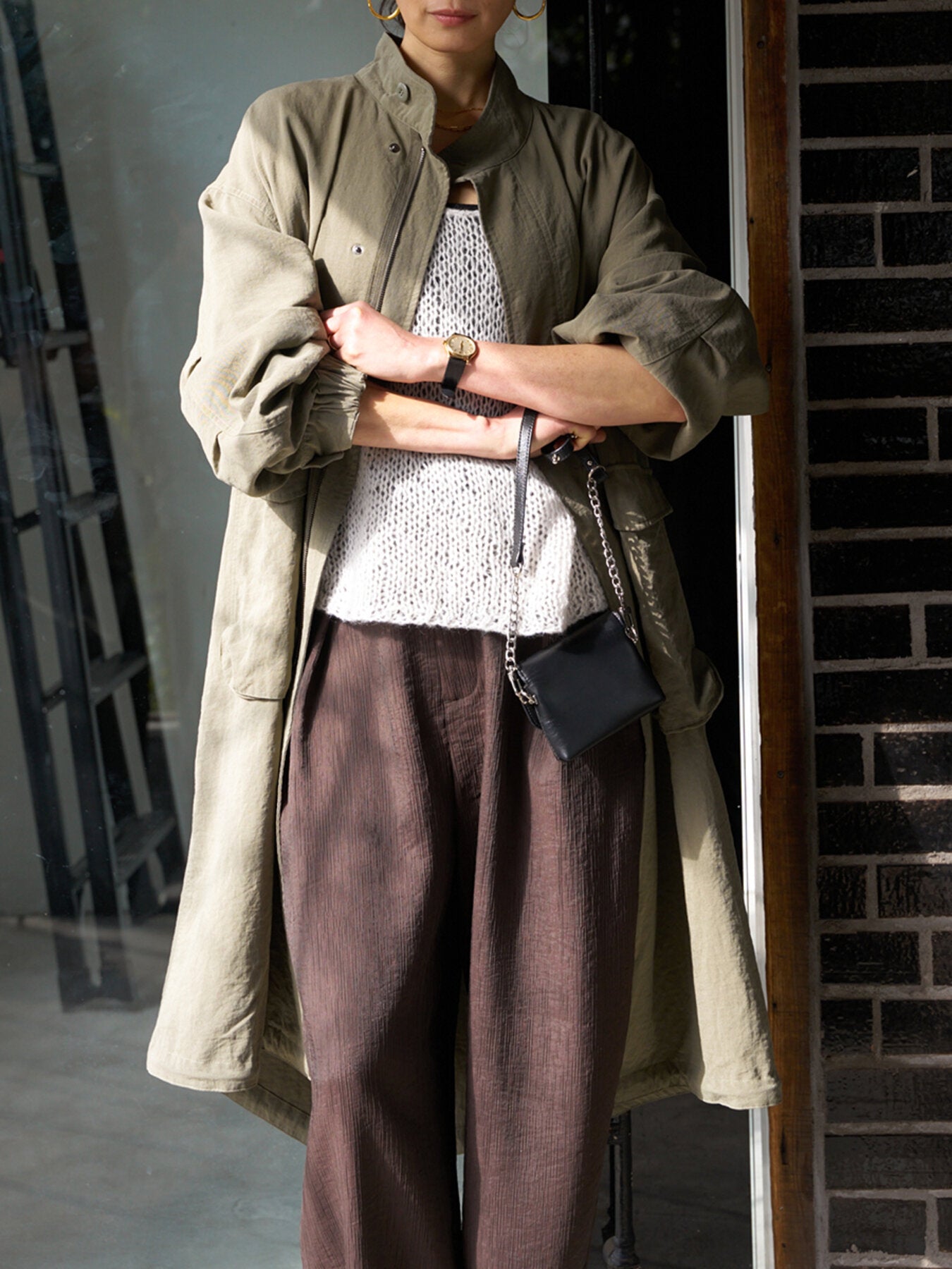 【予約販売】YENN WASHED LONG COAT Y263-42090