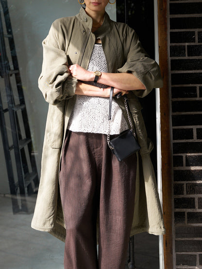 【予約販売】YENN WASHED LONG COAT Y263-42090