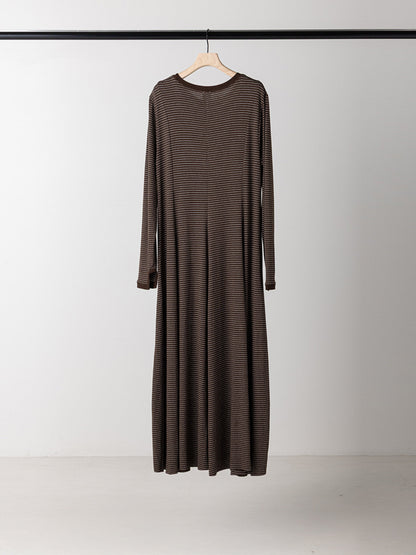 【予約販売】YENN JERSEY FLARE DRESS Y263-52084