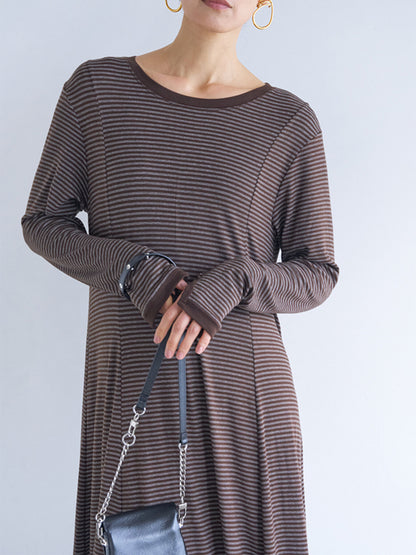 【予約販売】YENN JERSEY FLARE DRESS Y263-52084