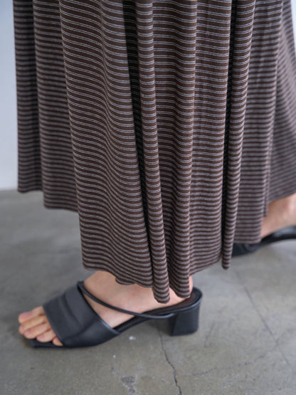 【予約販売】YENN JERSEY FLARE DRESS Y263-52084