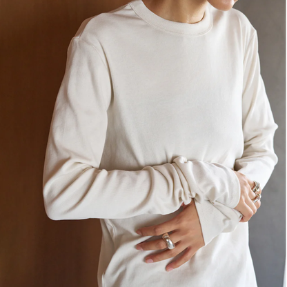 YENN COTTON RIB LONGTEE  Y263-81105
