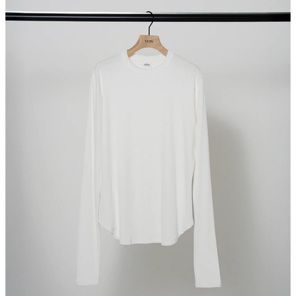 YENN COTTON RIB LONGTEE  Y263-81105