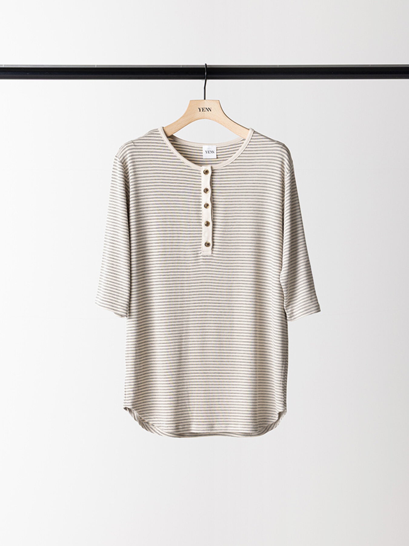 【予約販売】YENN HENRY 3,4 SLEEVE TEE Y263-82083