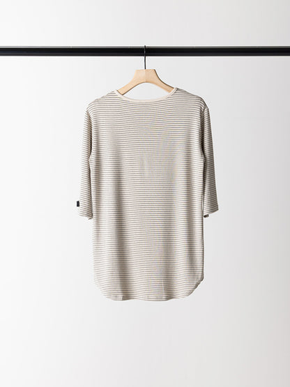 【予約販売】YENN HENRY 3,4 SLEEVE TEE Y263-82083