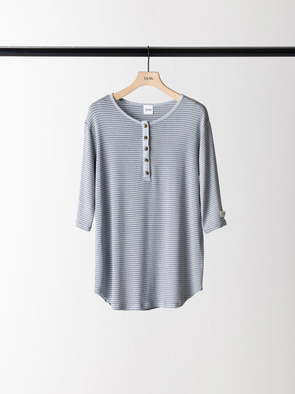 【予約販売】YENN HENRY 3,4 SLEEVE TEE Y263-82083