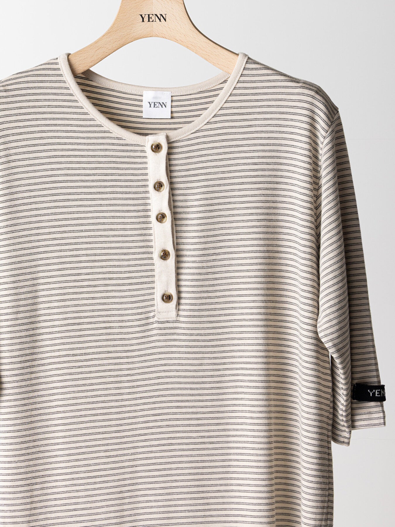 【予約販売】YENN HENRY 3,4 SLEEVE TEE Y263-82083