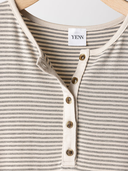 【予約販売】YENN HENRY 3,4 SLEEVE TEE Y263-82083