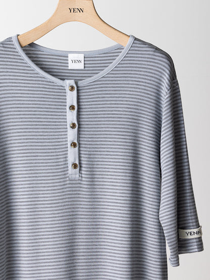 【予約販売】YENN HENRY 3,4 SLEEVE TEE Y263-82083
