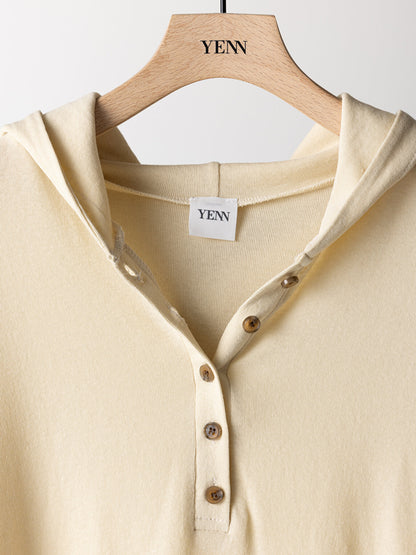 【予約販売】YENN HENRY HOODIE LONGTEE Y263-82085