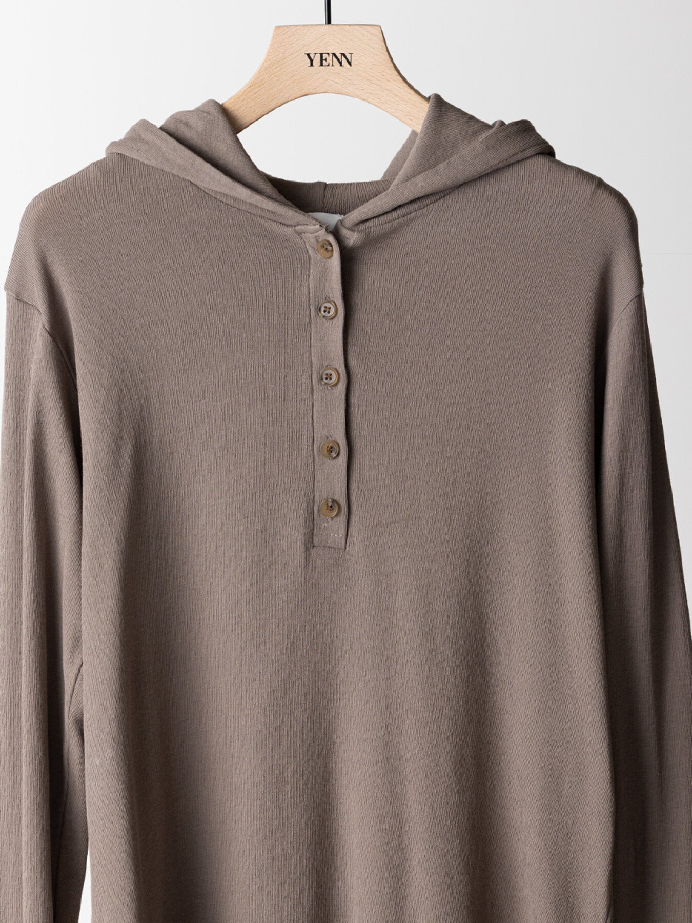 【予約販売】YENN HENRY HOODIE LONGTEE Y263-82085