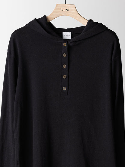 【予約販売】YENN HENRY HOODIE LONGTEE Y263-82085