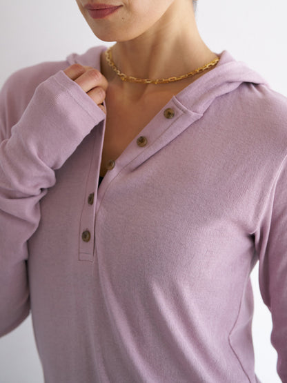 【予約販売】YENN HENRY HOODIE LONGTEE Y263-82085