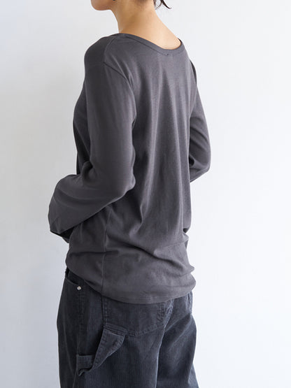 YENN U-NECK LONG TEE Y263-82089