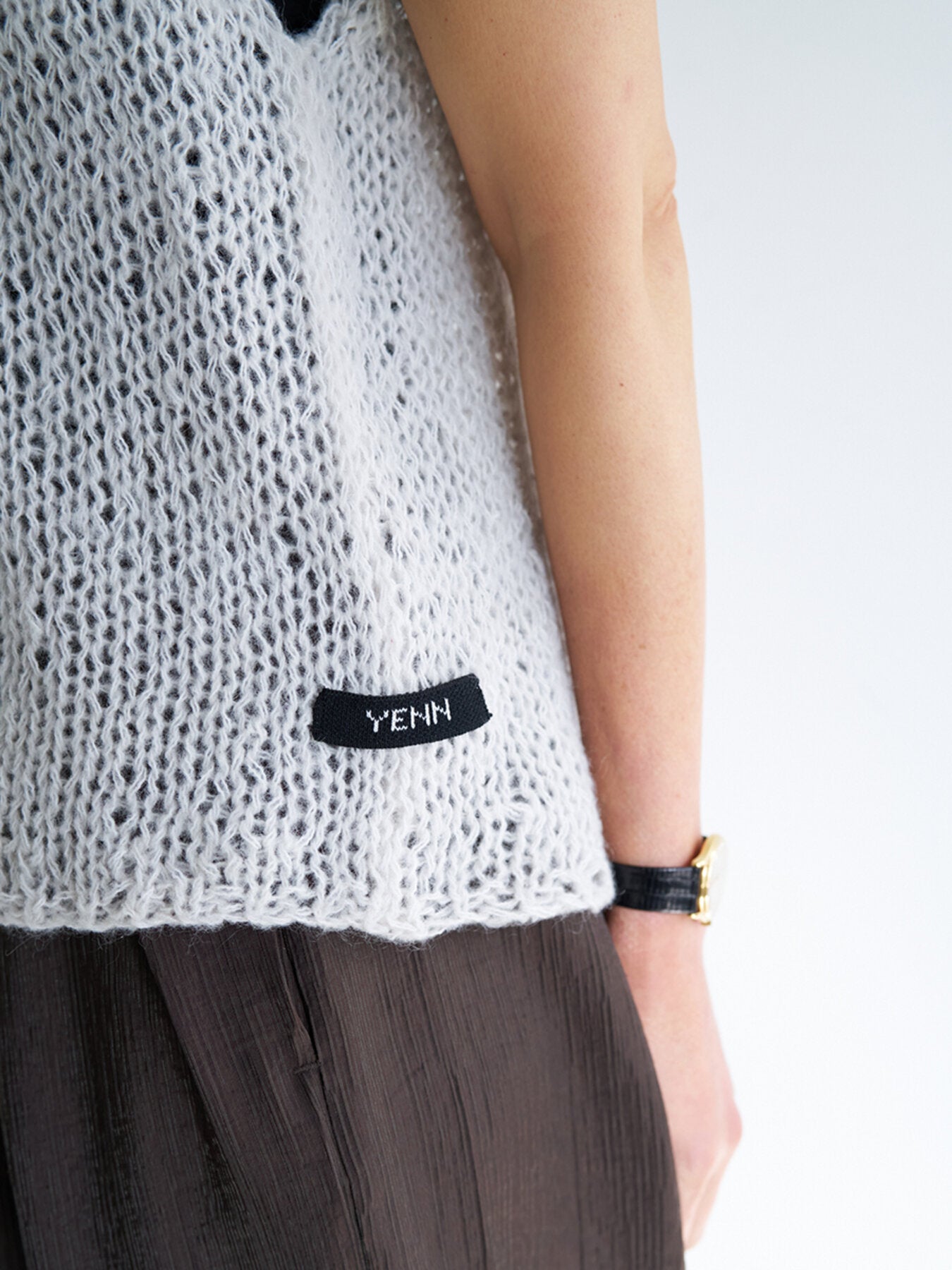 【予約販売】YENN MOHAIR HAND VEST Y263-91100