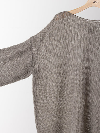 YENN SHEER MOHAIR KNIT PO Y263-91101