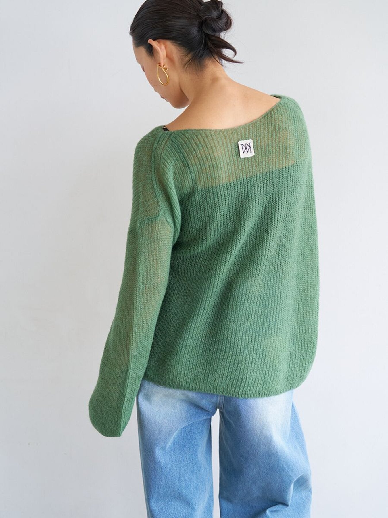 YENN SHEER MOHAIR KNIT PO Y263-91101