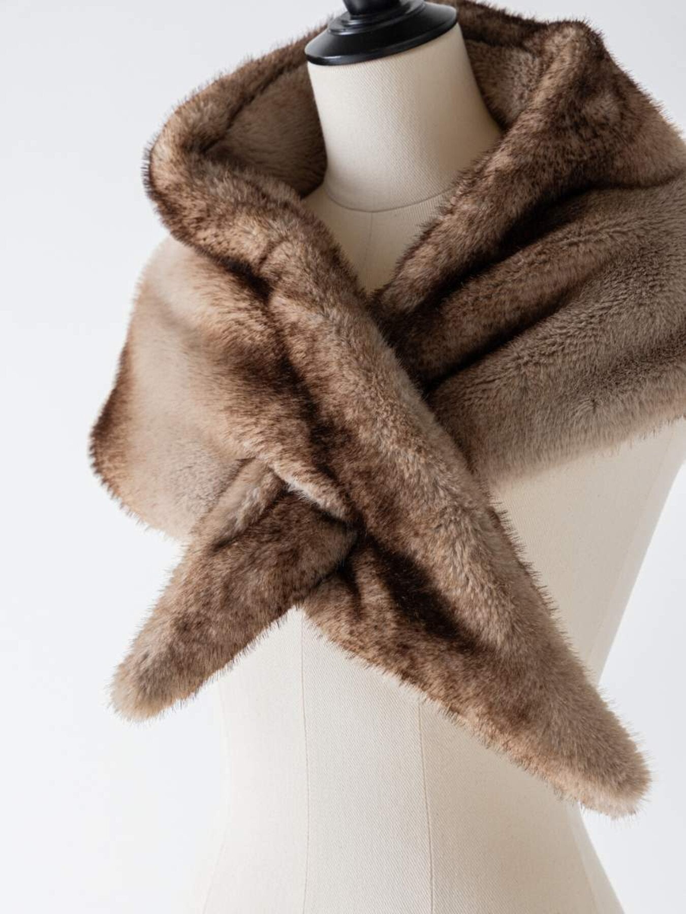 【予約販売】YENN FAUX FUR SCARF Y264-01116