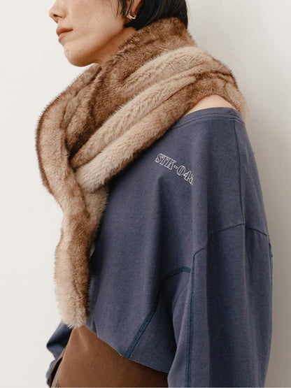 【予約販売】YENN FAUX FUR SCARF Y264-01116