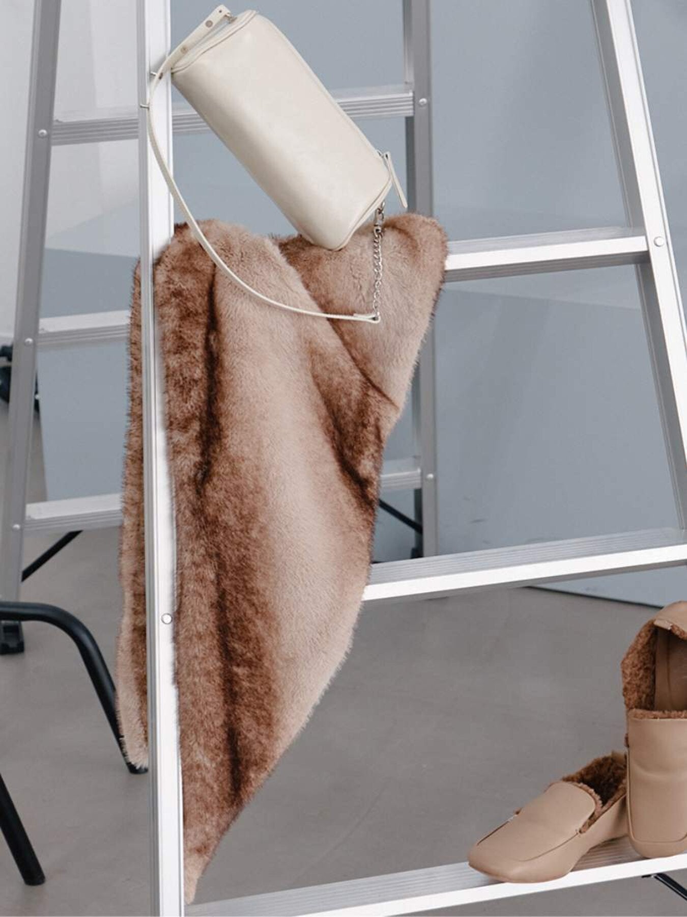 【予約販売】YENN FAUX FUR SCARF Y264-01116