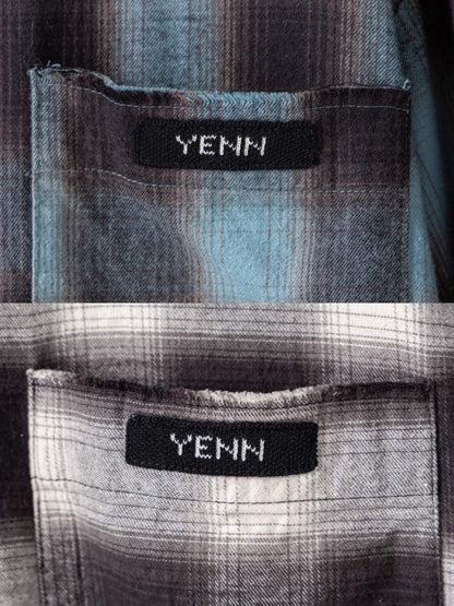 【予約販売】YENN WASHED PLAID SHIRT Y264-11123