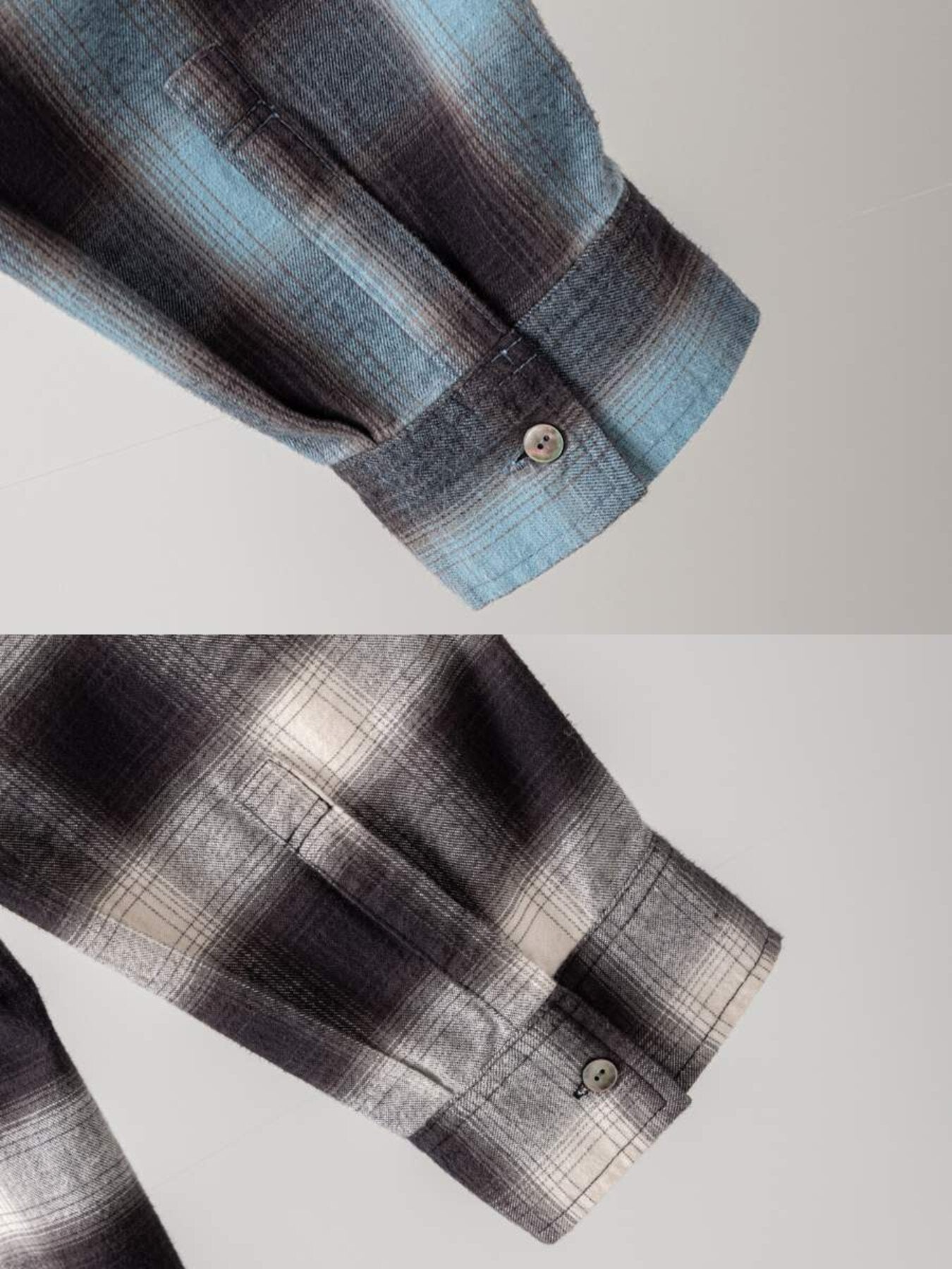 【予約販売】YENN WASHED PLAID SHIRT Y264-11123