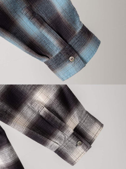 【予約販売】YENN WASHED PLAID SHIRT Y264-11123