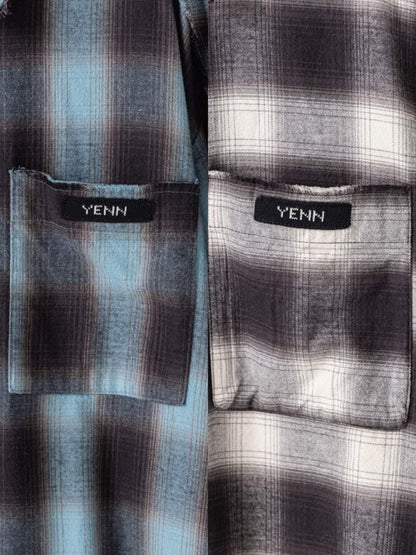 【予約販売】YENN WASHED PLAID SHIRT Y264-11123