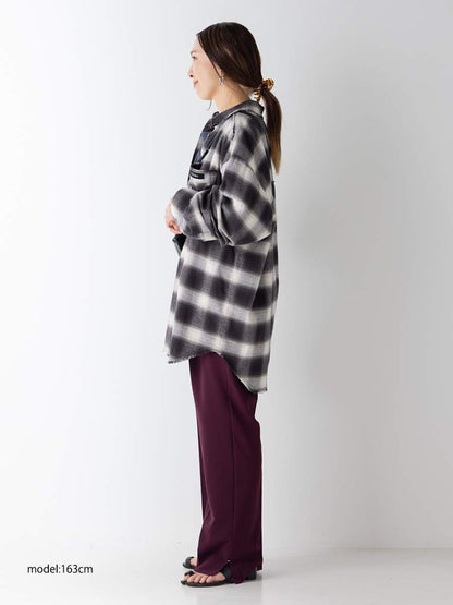 【予約販売】YENN WASHED PLAID SHIRT Y264-11123
