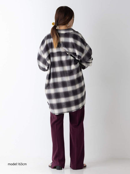 【予約販売】YENN WASHED PLAID SHIRT Y264-11123