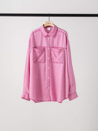 【予約販売】YENN FADED OVERSIZE SHIRT Y264-11134