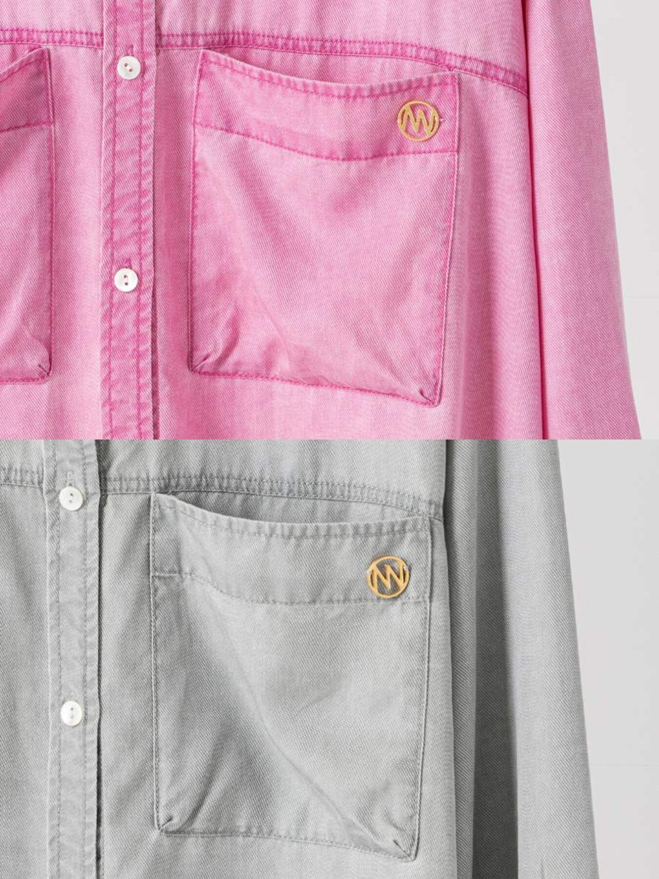 【予約販売】YENN FADED OVERSIZE SHIRT Y264-11134