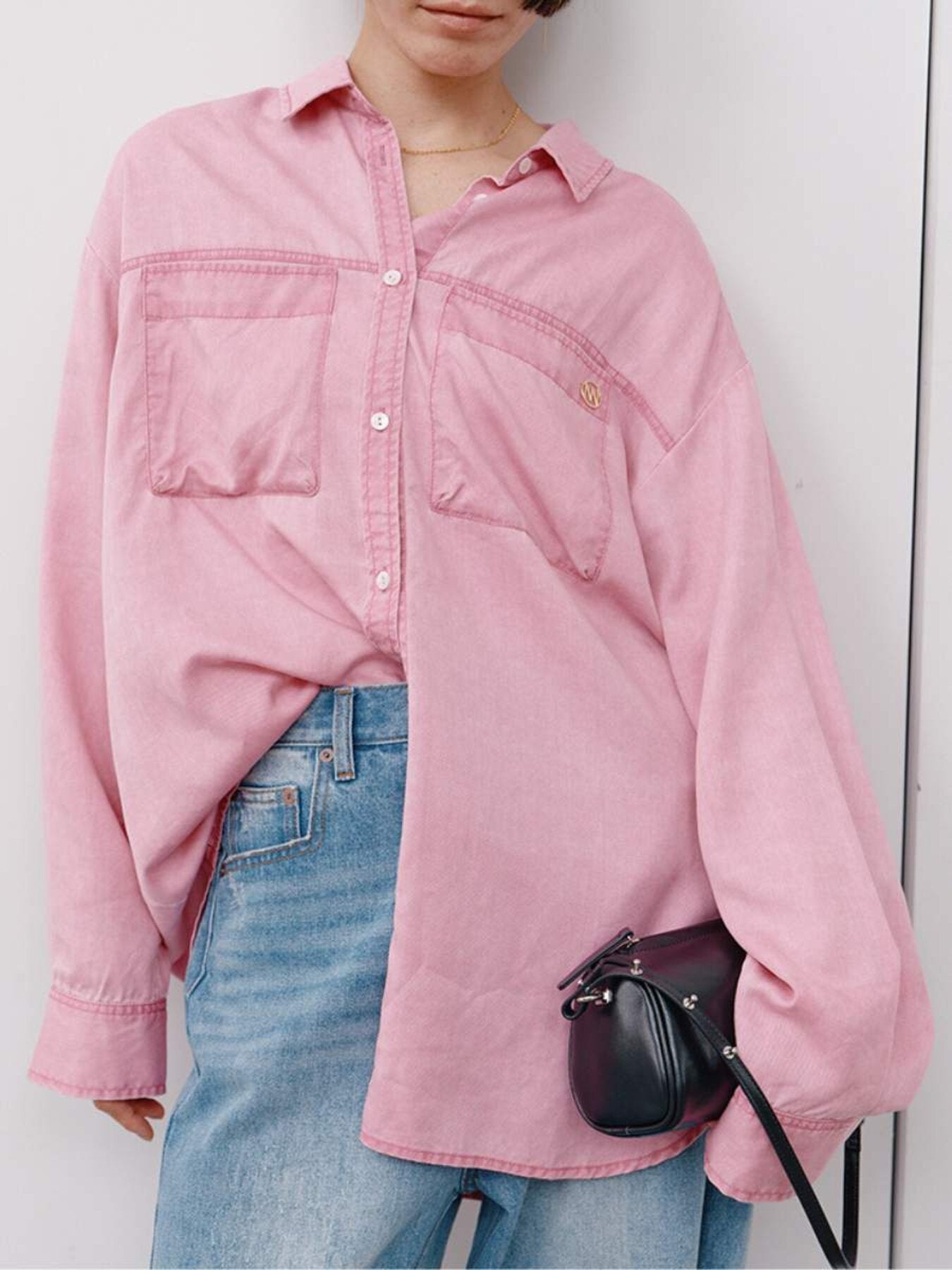 【予約販売】YENN FADED OVERSIZE SHIRT Y264-11134