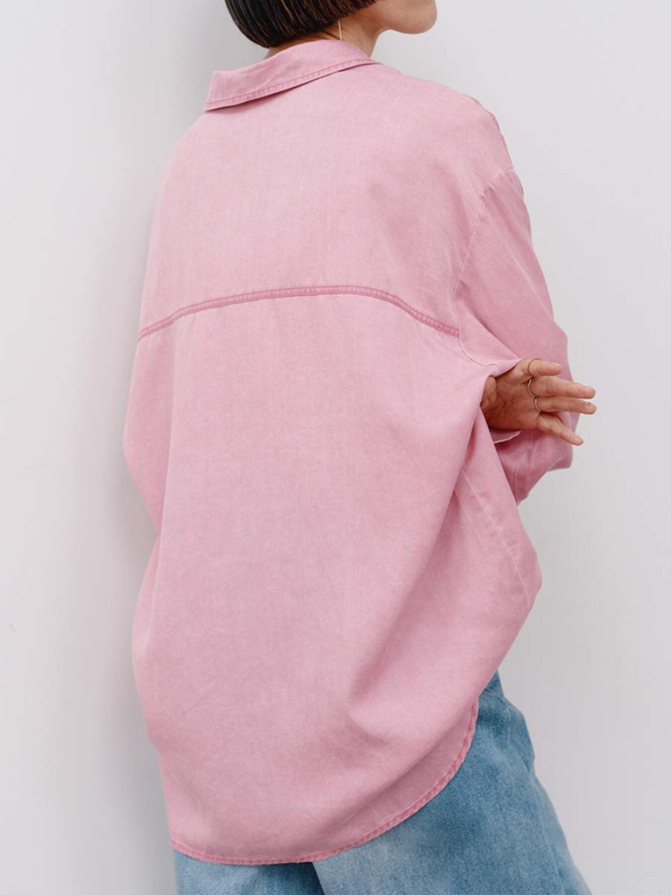 【予約販売】YENN FADED OVERSIZE SHIRT Y264-11134