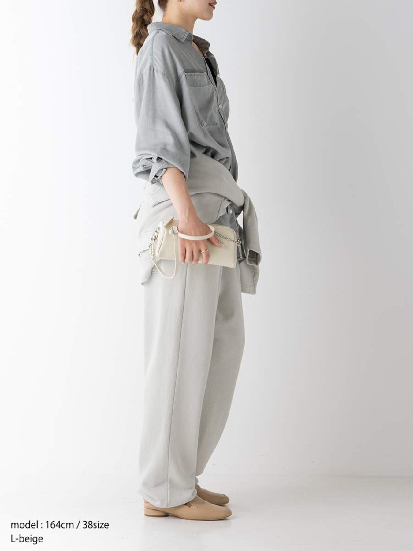 【予約販売】YENN FADED OVERSIZE SHIRT Y264-11134