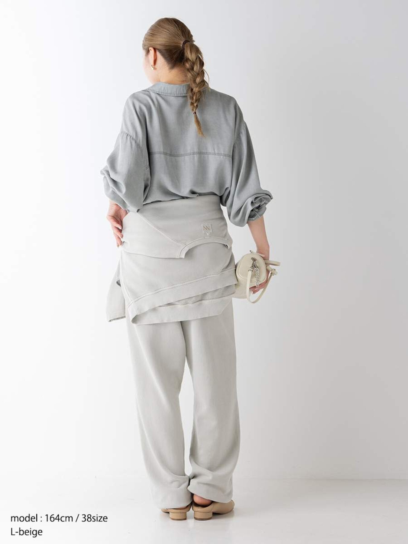 【予約販売】YENN FADED OVERSIZE SHIRT Y264-11134