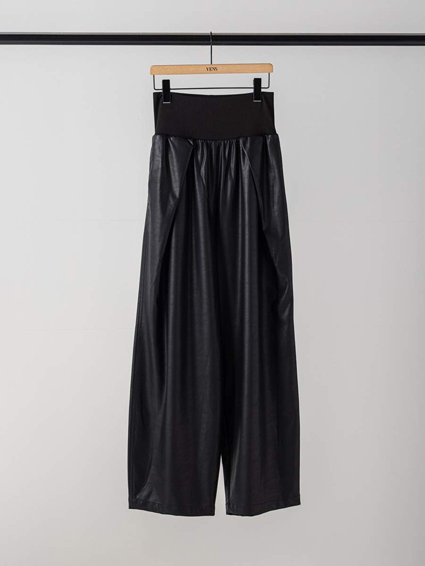 【予約販売】YENN RIB FAUX LEATHER PT Y264-31117