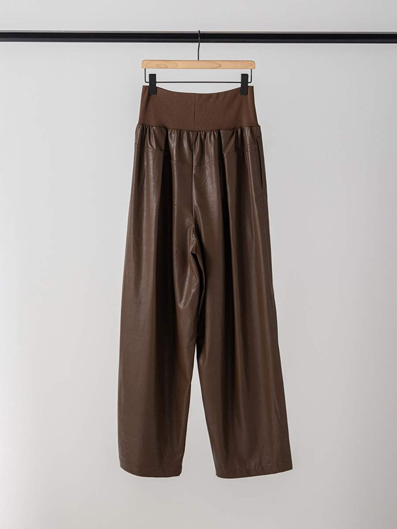 【予約販売】YENN RIB FAUX LEATHER PT Y264-31117