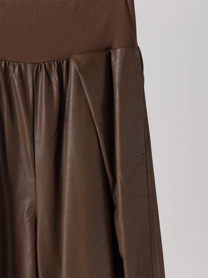 【予約販売】YENN RIB FAUX LEATHER PT Y264-31117