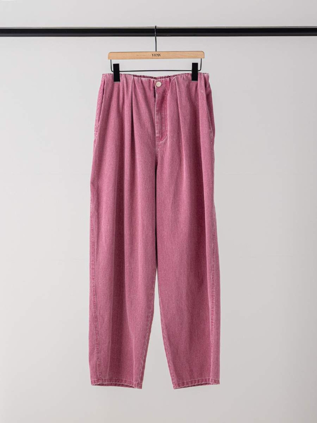 【予約販売】YENN BOX TUCK PEG PANT Y264-31124