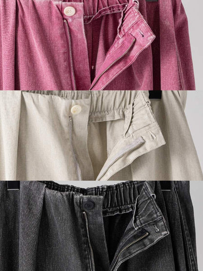 【予約販売】YENN BOX TUCK PEG PANT Y264-31124