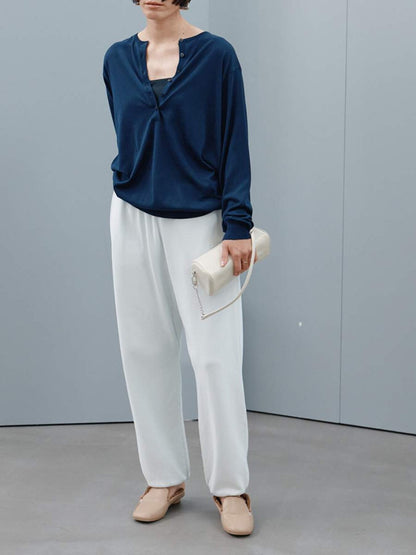 【予約販売】YENN GARMENTDYE SWEAT PT Y264-32138