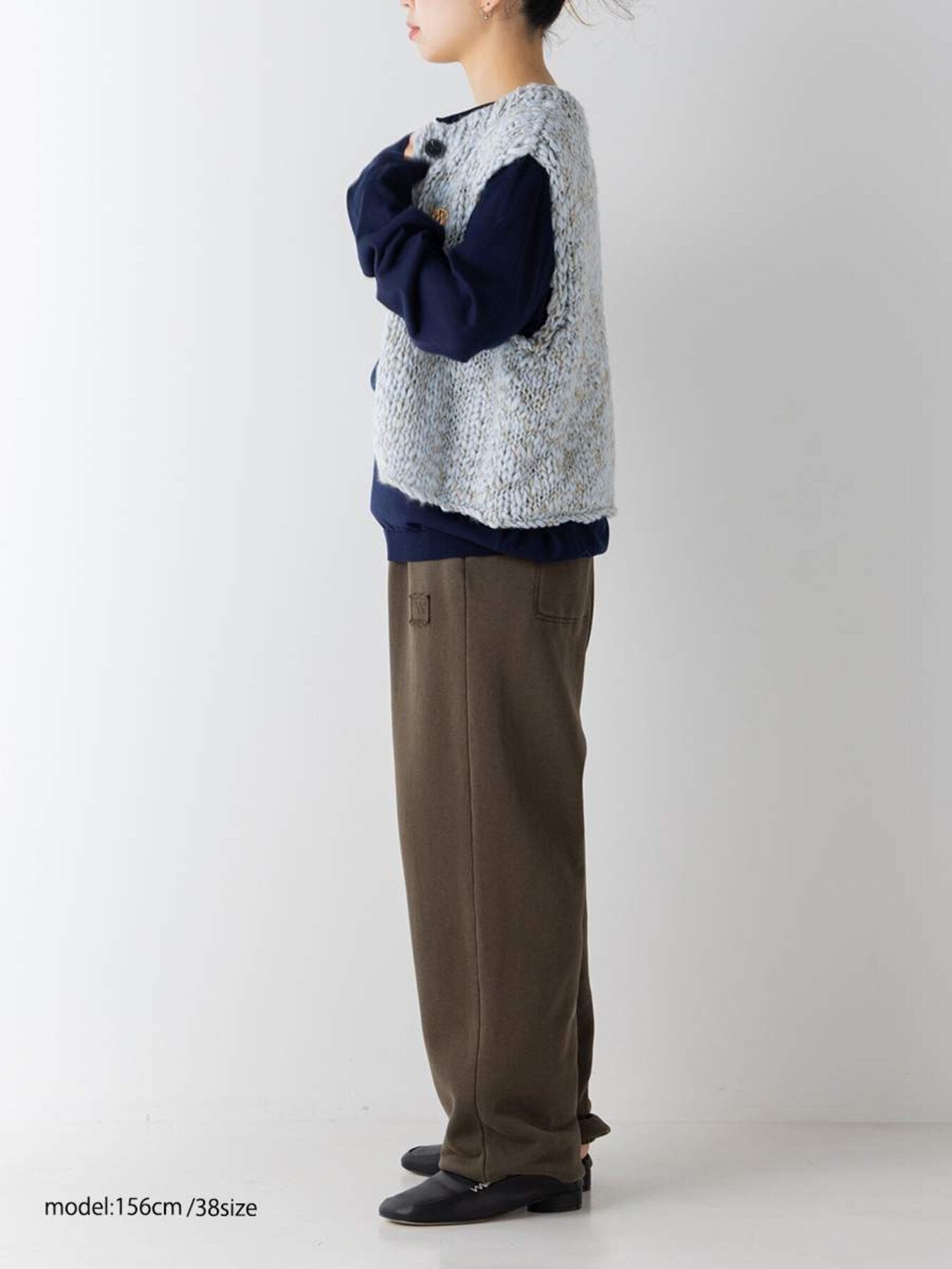 【予約販売】YENN GARMENTDYE SWEAT PT Y264-32138