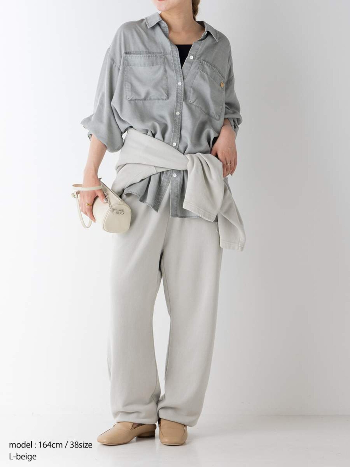 【予約販売】YENN GARMENTDYE SWEAT PT Y264-32138