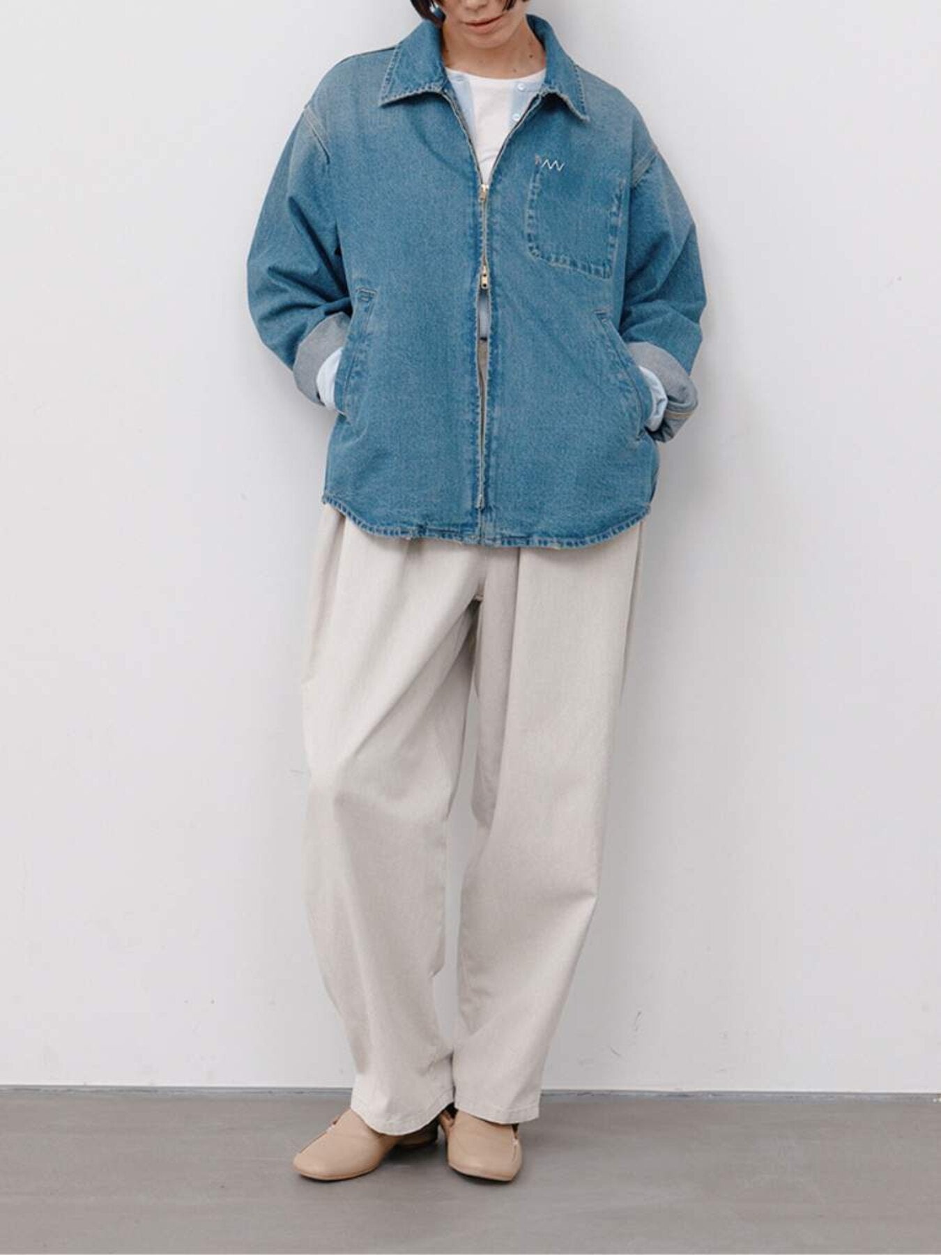 【予約販売】YENN DENIM ZIP UP JACKET Y264-41139