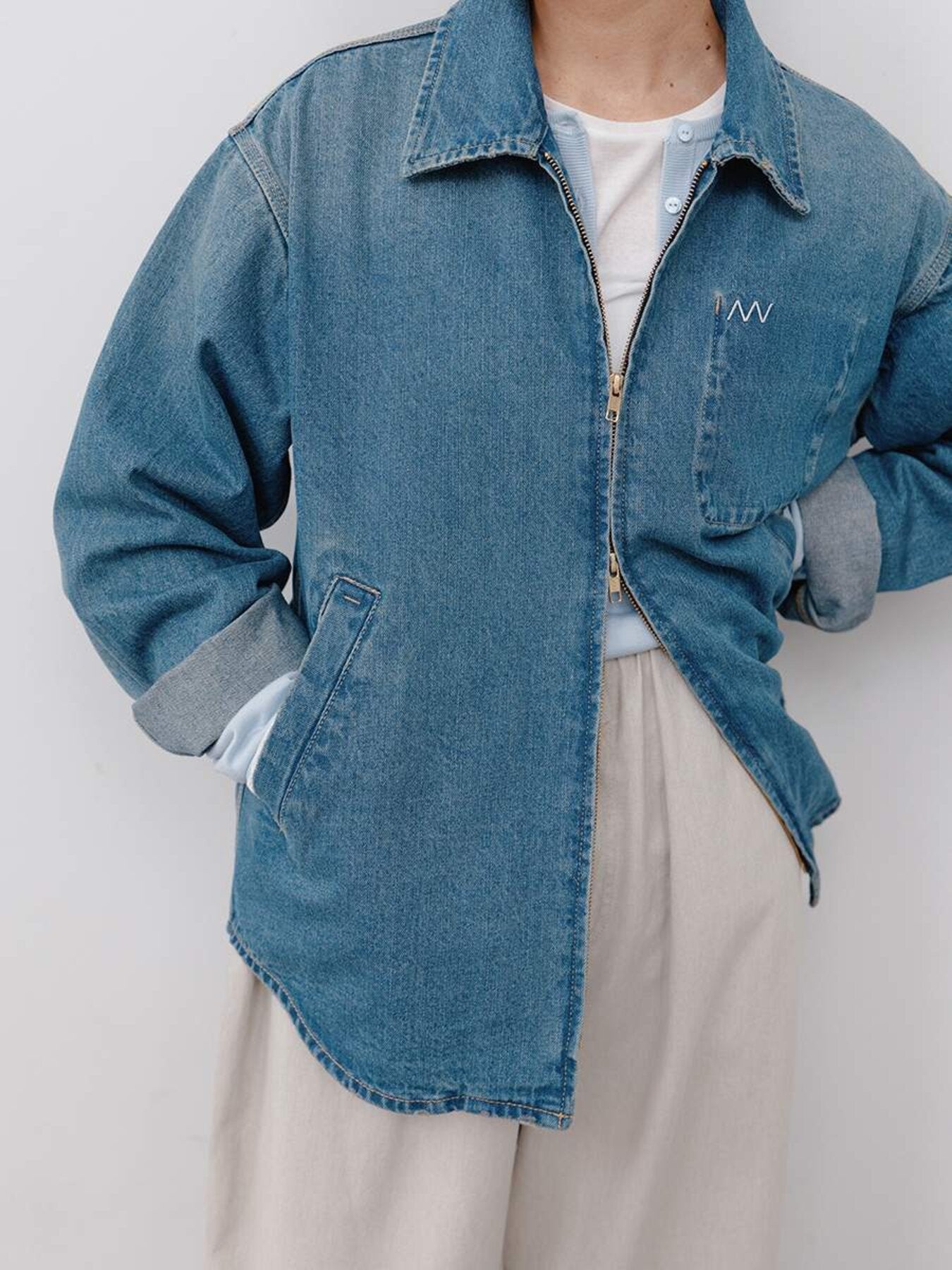 【予約販売】YENN DENIM ZIP UP JACKET Y264-41139